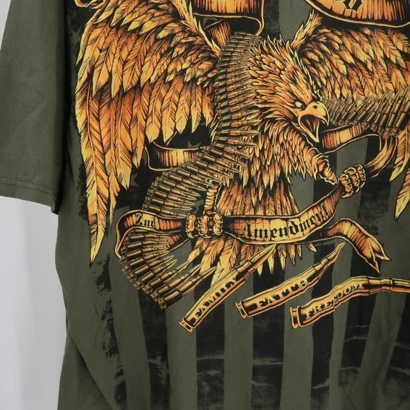 Gunfighter Wear Men's Short Sleeve T-Shirt These I'll Defend: 2nd Amendment 2XL - Picture 5 of 8